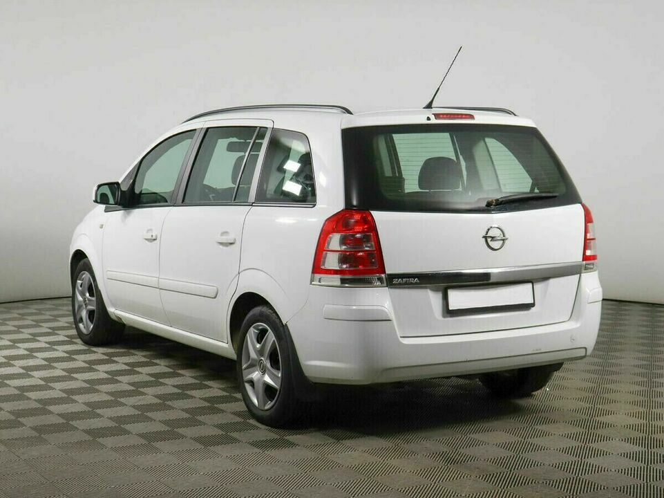Opel Zafira B Рестайлинг, фото №4