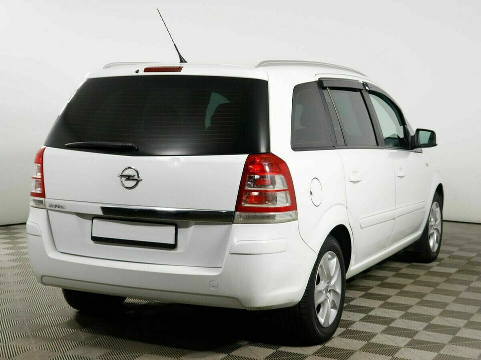 Opel Zafira B Рестайлинг, фото №4